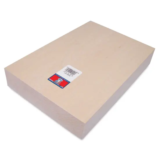 Midwest Products Basswood Carving Block - 2" x 8" x 12" {1}