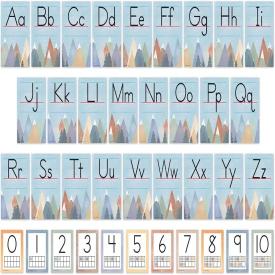 Teacher Created Resources Moving Mountains Alphabet Bulletin Board {2}