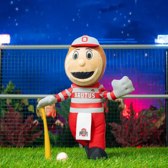 Bleacher Creatures Ohio State Buckeyes Brutus Buckeye 10" Mascot Plush Figure {6}