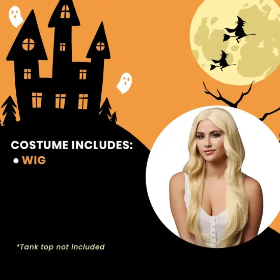 Summer Berry Adult Blonde Costume Wig {5}
