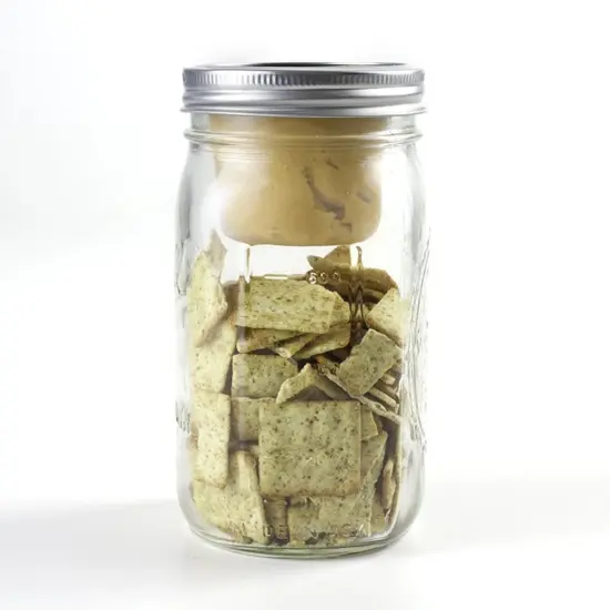 Cuppow Mason Jar Divider Cup Bento, Wide Mouth, Reusable, Food Storage, Ideal for Snacks, Lunch, and On-the-Go, Fits Standard Wide Mouth Mason Jars {7}