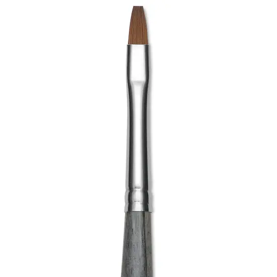 Da Vinci Colineo Synthetic Kolinsky Sable Brush - Flat, Size 2, Long Handle {1}