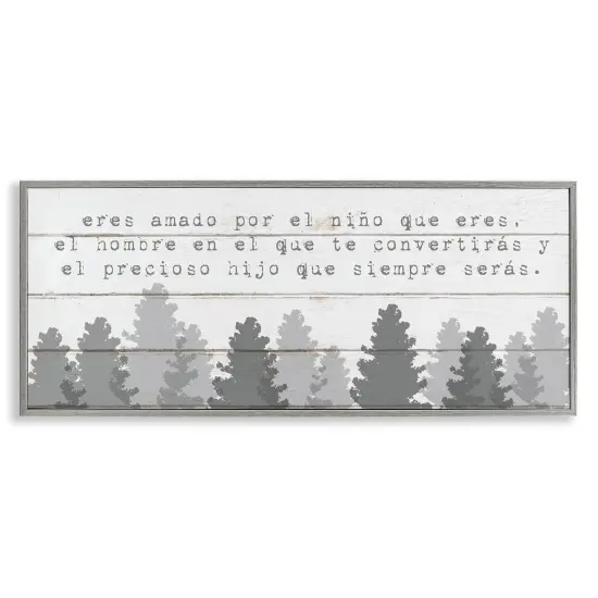 Stupell Industries Amado Niño, Futuro Hombre Framed Giclee Art Gray Framed {1}