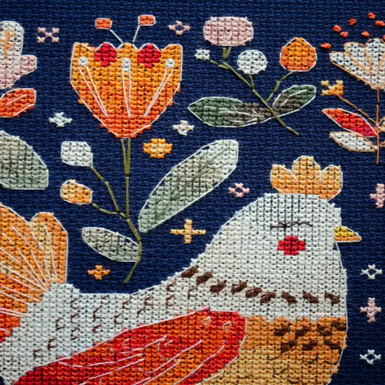 Counted Cross-stitch kit - Best hen friends {3}