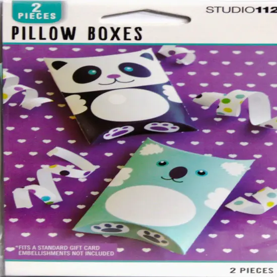 Studio112 Cool Character Pillow Boxes {1}