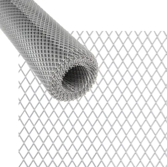 Creative Mark Rough 6-8 mm Aluminum Wire Mesh Roll 19.68" x 9.84 ft, Woven Metal Mesh Screen for Sculptures, Sturdy & Pliable Structure, Ideal for Clay Plaster, Unique 3D Shape Transformations {1}