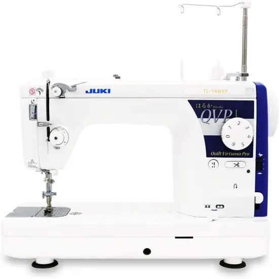 Juki Haruka TL18QVP White Aluminum Portable Sewing Machine {1}