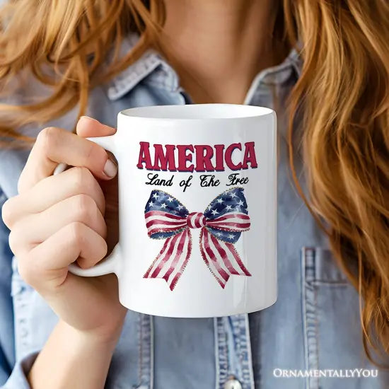 Proud American Mug, America Gift {2}
