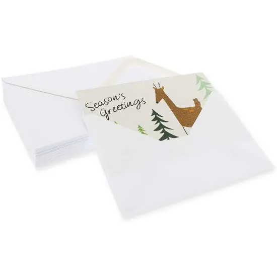 Merry Christmas Greeting Cards and Envelopes, Cute Designs (4 x 6 In, 36 Pack) {5}
