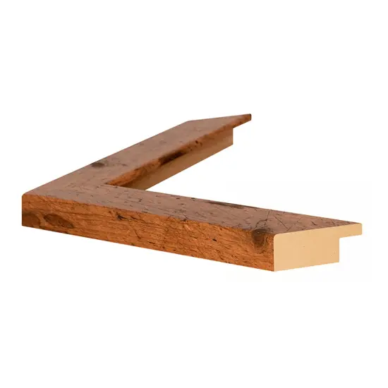 22x32 Picture Frame Bauhaus 125, 1.25" MDF Wood Composite Moulding, Faux Woodgrain Wall Display Frame for Art, Posters, or Photos by wallsthatspeak Light Walnut {3}