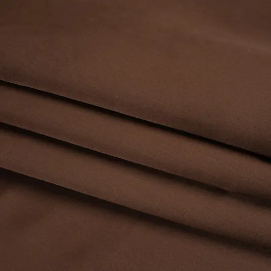 1 Yard Chocolate Brown Silk Duchesse Satin Premium Luxury Fabric Perfect for formal dresses, 59 Inches Width {4}