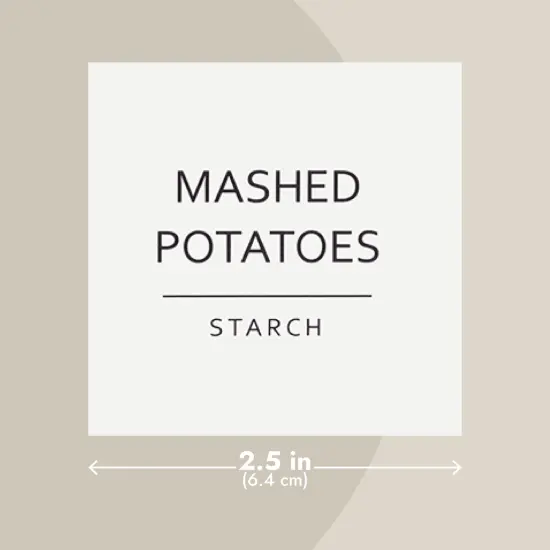 Talented Kitchen 144 Pantry Labels for Containers, Food Storage - Preprinted Black All-Caps on Matte White Vinyl Stickers for Minimalist Style Kitchen (Water Resistant) {5}