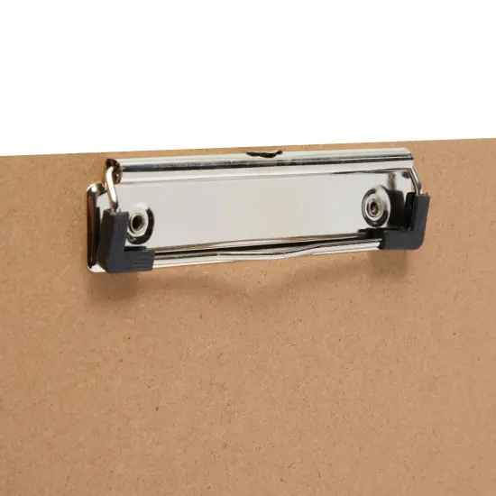 2-Pack Artist's Drawing Sketch Boards, Large Art Clipboards with Left-Side Handle Holes and Paper Retaining Rubber Bands, Portable Drafting Boards for Home, Office, Studio, and Field (18x18 in) Brown {5}