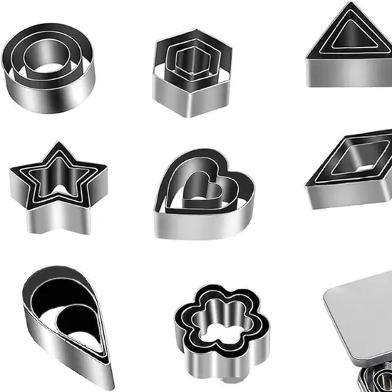 Cookie Cutters with a Box 30 Pieces {2}