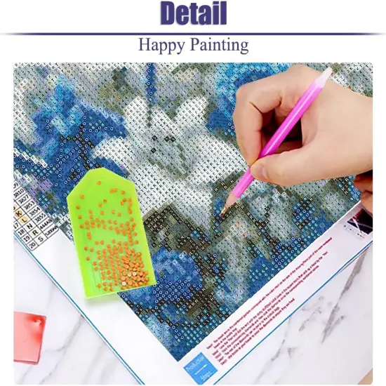 5D Diamond Art Kits for Adults,Flower Birds Diamond Painting Kits for Adult Beginners,DIY Round Full Drill Diamond Art Painting,Diamond Painting Kits {5}