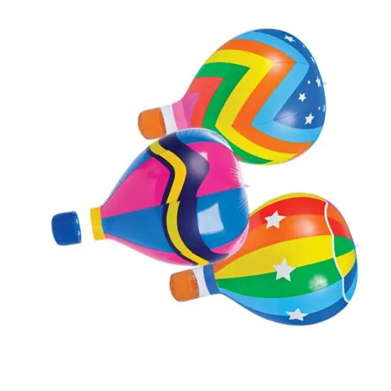 Inflatable Hot Air Balloons 22 Inch Assorted Designs {5}