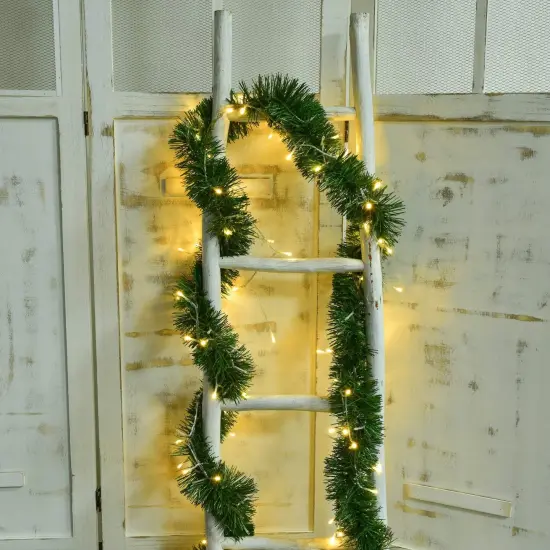16.4 Foot Christmas Garland Decorations with 50 LED Light {5}