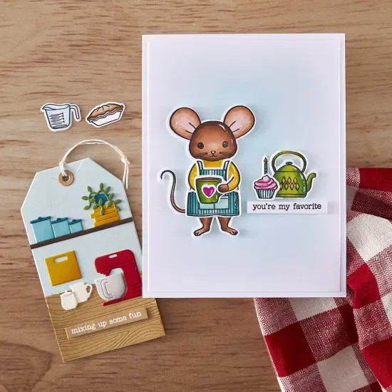 Hero Arts Clear Stamps 4"X6"-What's Cookin'? {4}