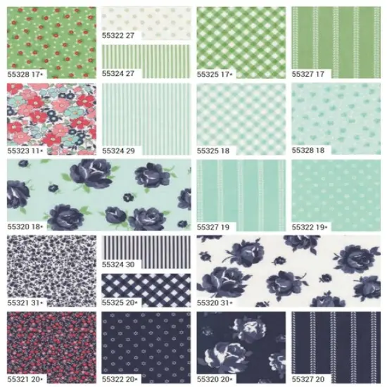 Summertime 10" Square Pack (Layer Cake) by Camille Roskelley for Moda (55320LC) {5}