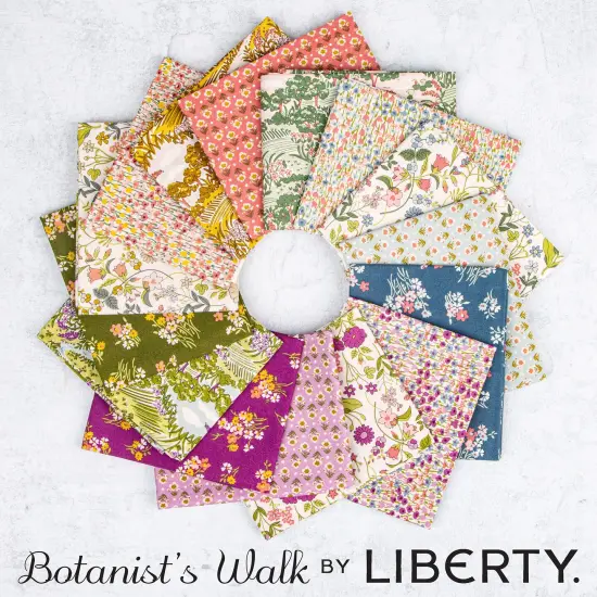 Posy Breeze in B (01667410b) | Botanist's Walk | Liberty Fabrics | Riley Blake {2}