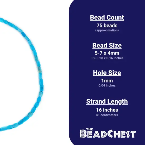 The Bead Chest Baby Blue Faceted Afghan Turquoise Beads 6x4mm Afghanistan Gemstone 16 Inch Strand {5}