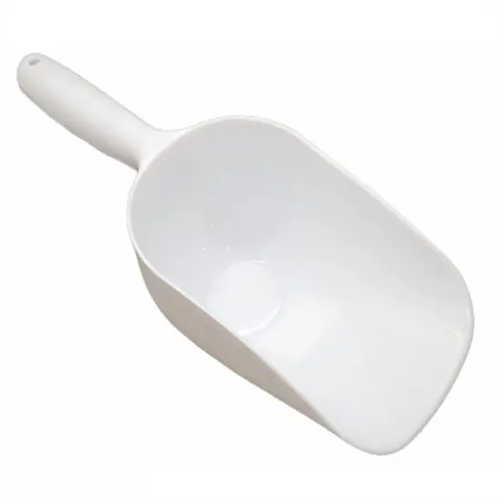 Handy Housewares Jumbo Plastic Scoop - 12" Large Food Scoop for Flour, Sugar, Cereal, Pet Food, Gardening {1}