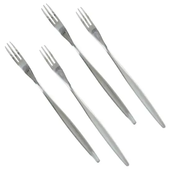 Norpro 8" Long Stainless Steel Pickle Forks Set - Olive Onion Cherry Server Fork {6}