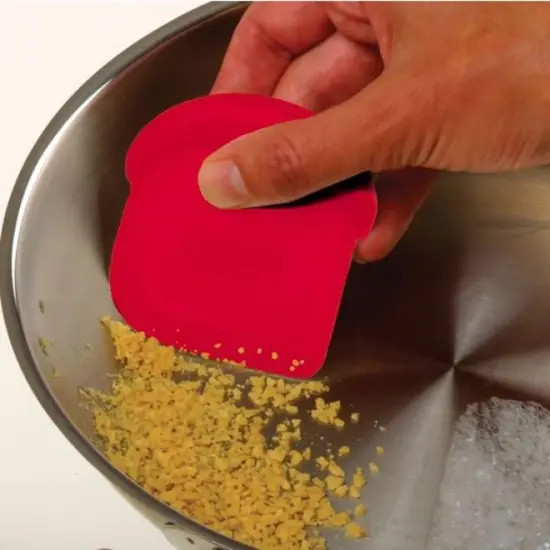 Norpro 3-piece My Favorite Nylon Pot and Pan Food Scraper Set - Blue, Green & Red {4}