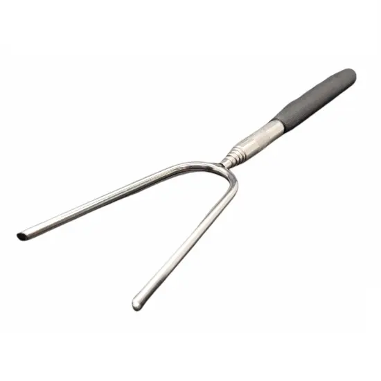 Telescoping Barbecue Fork, Camp Fire Roasting Stick, Extends from 10" to 33" Long, Great for BBQ Hot Dogs, Smores {3}