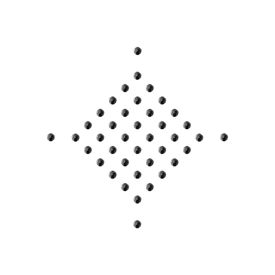 Preciosa 4mm Czech Glass Faceted Round Beads 40 Pieces Jet {4}