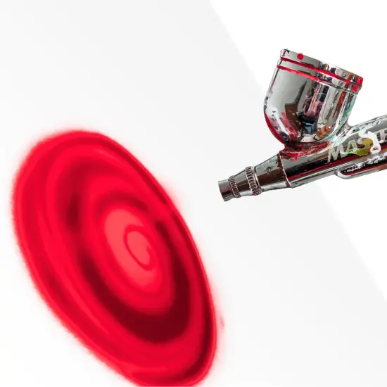 Red Airbrush Face & Body Water Based Paint for Kids, 1 oz. {3}