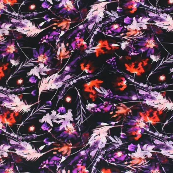 Fire And Ice Printed Spandex Fabric {7}