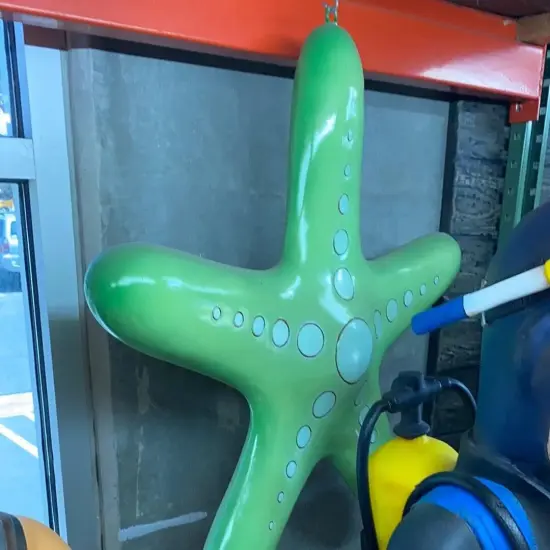 Comic Starfish Bubbles Statue {6}