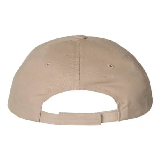 Valucap&reg; Brushed Twill Cap Soft Comfortable Fit Dark Khaki {2}