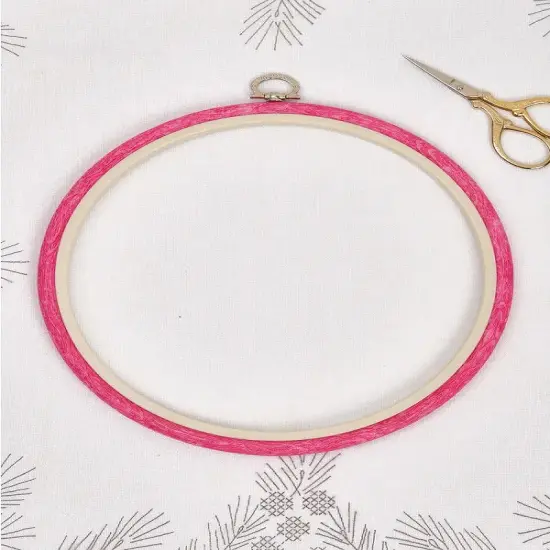 Round Flexi Hoop Nurge 230-4 Pink {1}