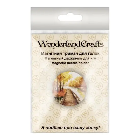 Magnetic needle holder "wooden" FLMH-097(W) {3}