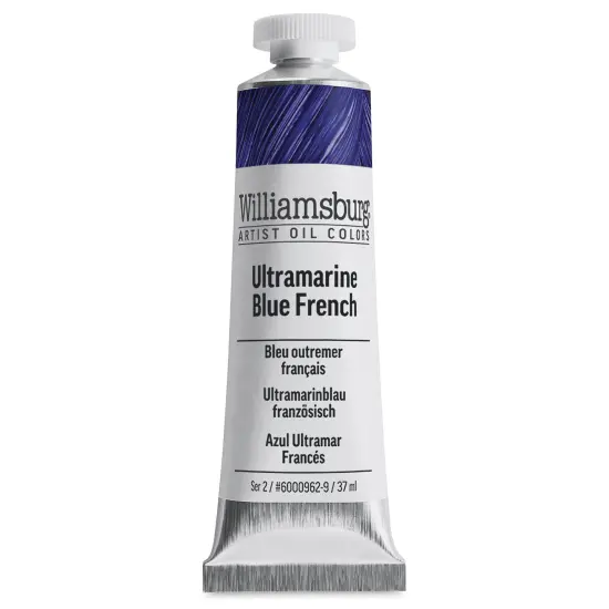 Williamsburg Handmade Oil Paint - Ultramarine Blue French, 37 ml tube {2}