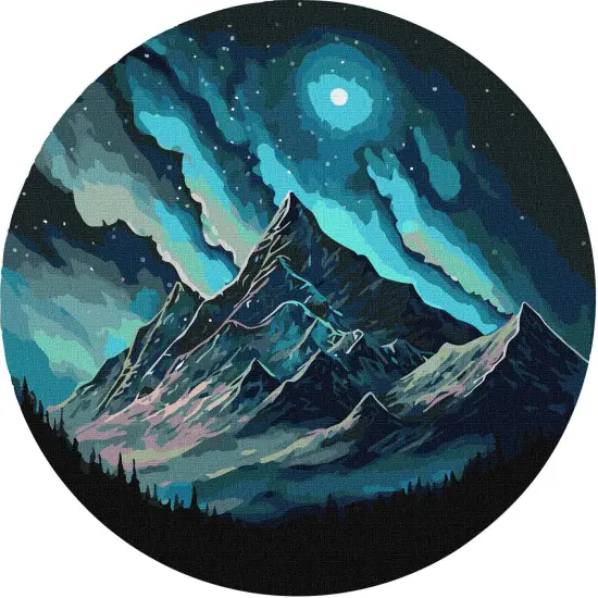 Painting by Numbers kit Night shine KHO-R1039 {2}