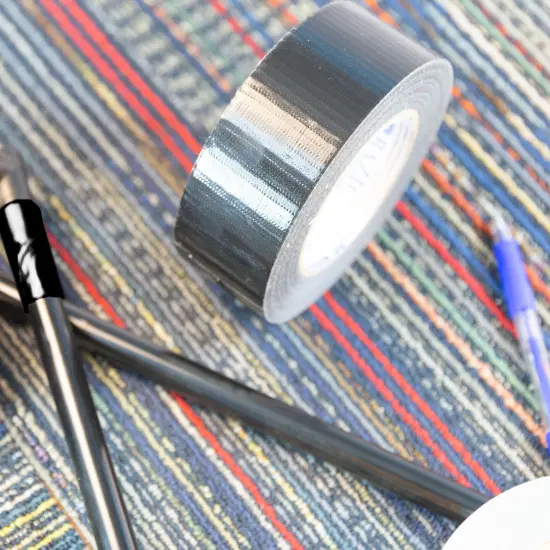 BAZIC 1.88" X 60 Yards Black Duct Tape {6}