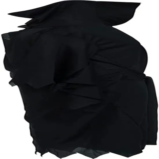 Adult Scream Halloween Fancy Dress Horror Movie Black Costume & Mask Standard Size {2}