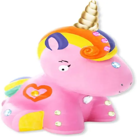 Paint Your Own Unicorn Piggy Bank for Girls Craft Kit for Kids Fun Gift Idea Arts and Crafts Painting Kit DIY piggy bank for girls {3}