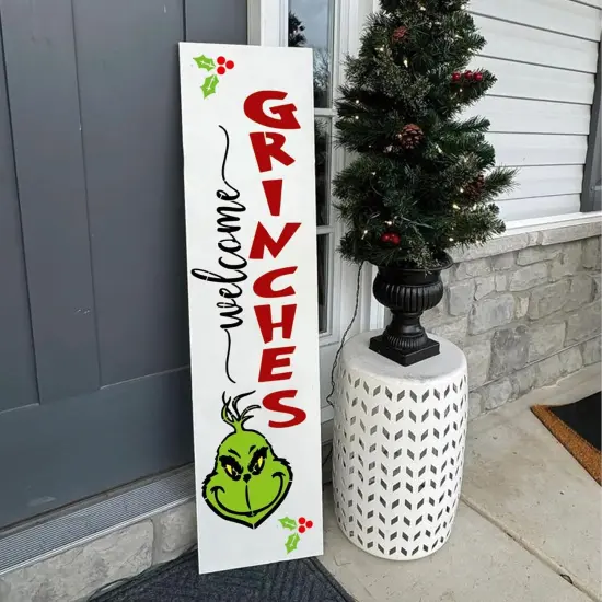 Large Christmas Stencils(12 christmas porch) {2}