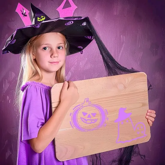 36Pcs Halloween Pumpkin Face Stencils 6 inch(Halloween C) {4}