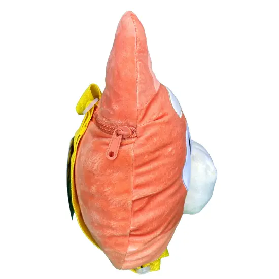 Fast Forward Bluey Bingo Head Plush Shaped Backpack 10 x 13, Orange for Kids {5}