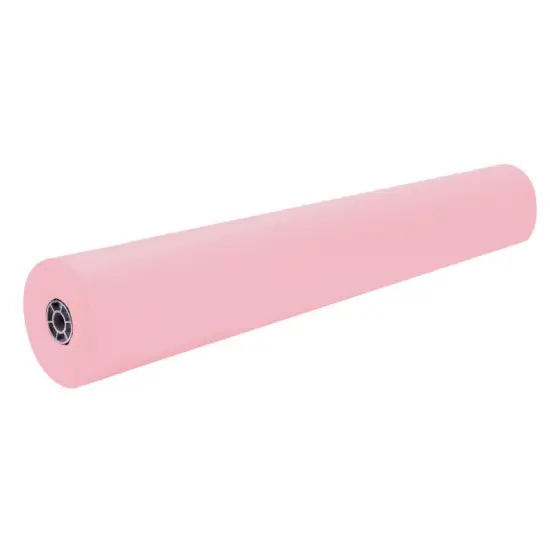 Colored Kraft Duo-Finish&reg; Paper, Pink, 36" x 1,000', 1 Roll {1}