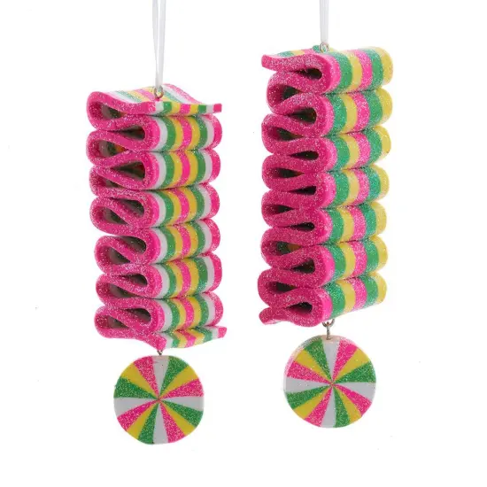 Neon Colored Candy Ornaments (Asst 2) {1}