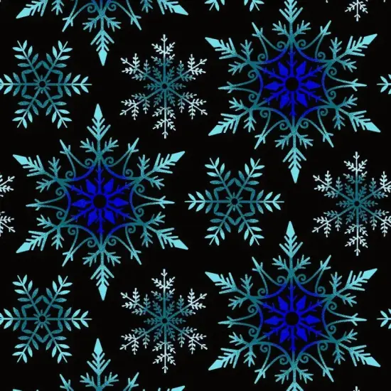 Multi Crystal Frost Cotton Wideback Fabric per yard {1}