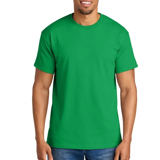 Gildan DryBlend T-Shirt, Adult Men Short Sleeve Arts and Crafts Shirt, Assorted Colors Tee Irish green {1}