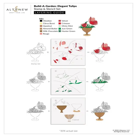 Build-A-Garden: Elegant Tulips {3}