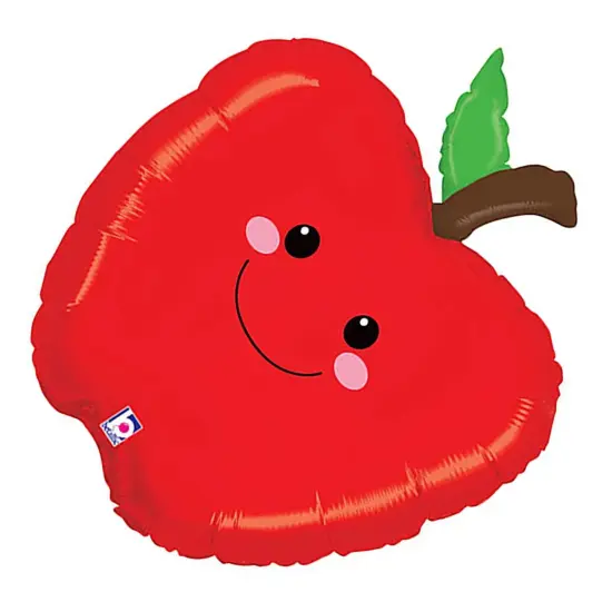 Betallic&reg; 26 Inch Produce Pals Apple Balloon {5}